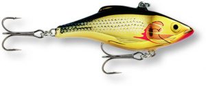 Rapala RNR05SG Rattlin' Rap Silver Gold