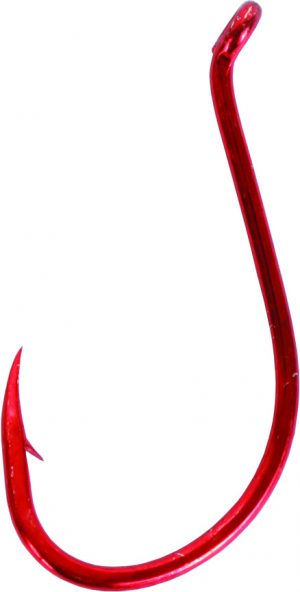 Gamakatsu G02308 Octopus Hooks Size 4 Red 10s