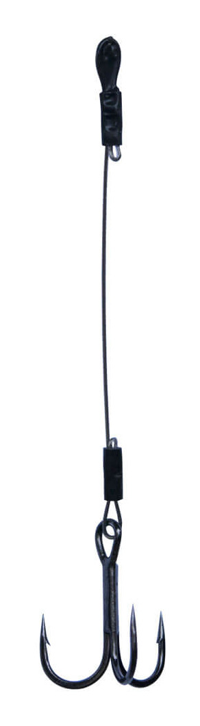 Gamakatsu 364406 Treble Stinger Rig Wire Leader Sz8 3Pk