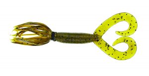 Gary Yamamoto 93-10-297 D/T Hula Grub Green Pump 4"