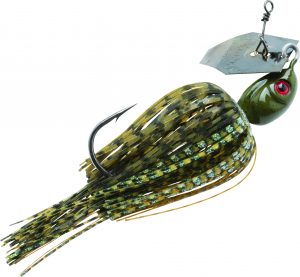 Z-Man CB-PZ1-10 ChatterBait Bladed Swim Jig 1oz Dark Grn Pumpkin