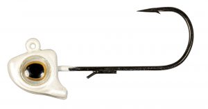 Z-Man FEL14-01Pk3 Finesse Eyez Jig Pearl 1/4oz 3/0